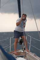 Greg im Gewitter